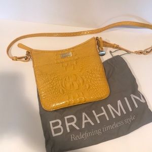 Brahmin Sunshine Yellow Crossbody